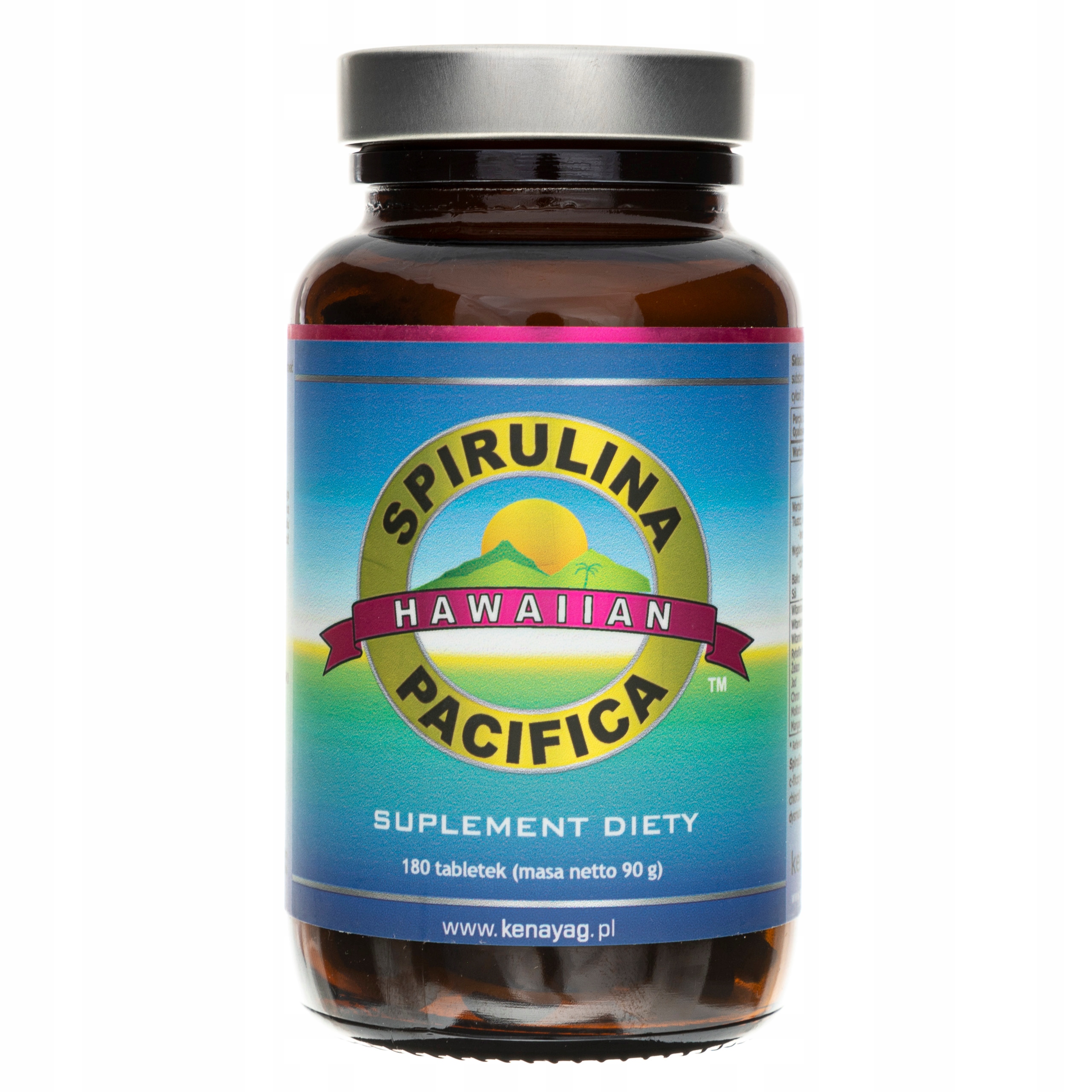 

Kenay Spirulina Pacifica 180 Tabletek Algi