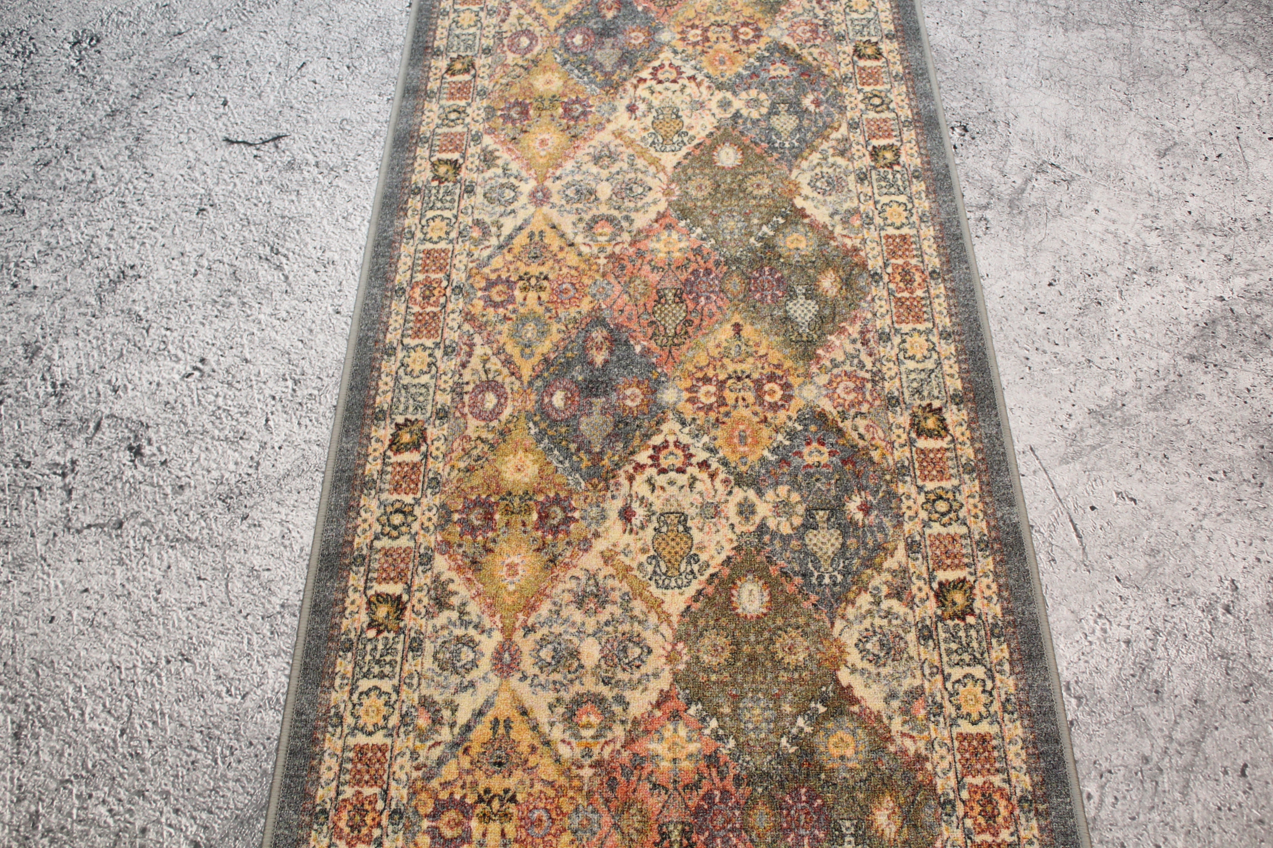 Chodnik do kuchni antypoślizgowy MODERN CLASSIC żel 100 cm podgumowany Grubość 5 mm