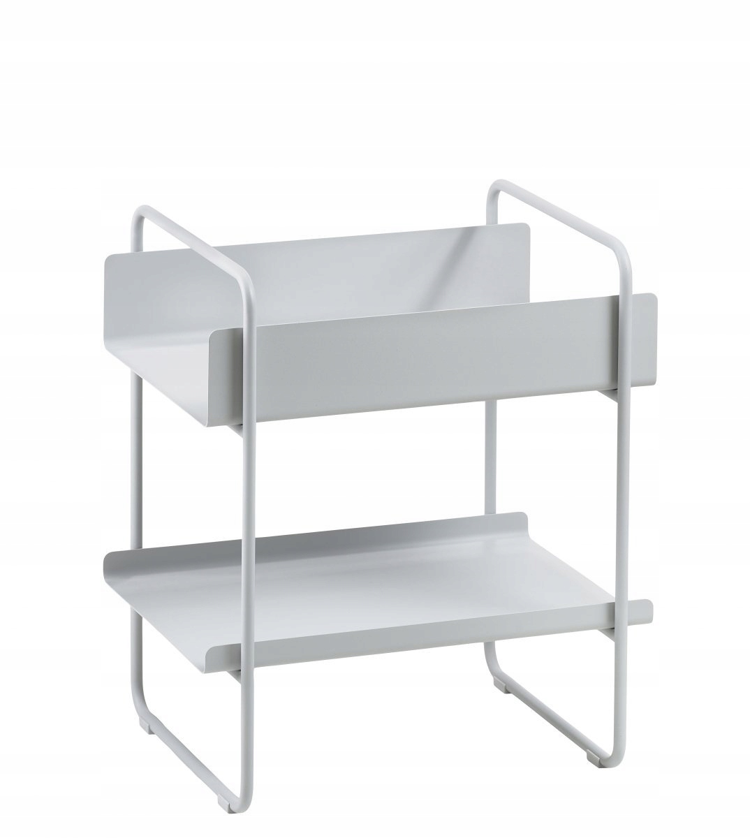 Zone A-console Kovová konzola 55 cm, svetlošedá