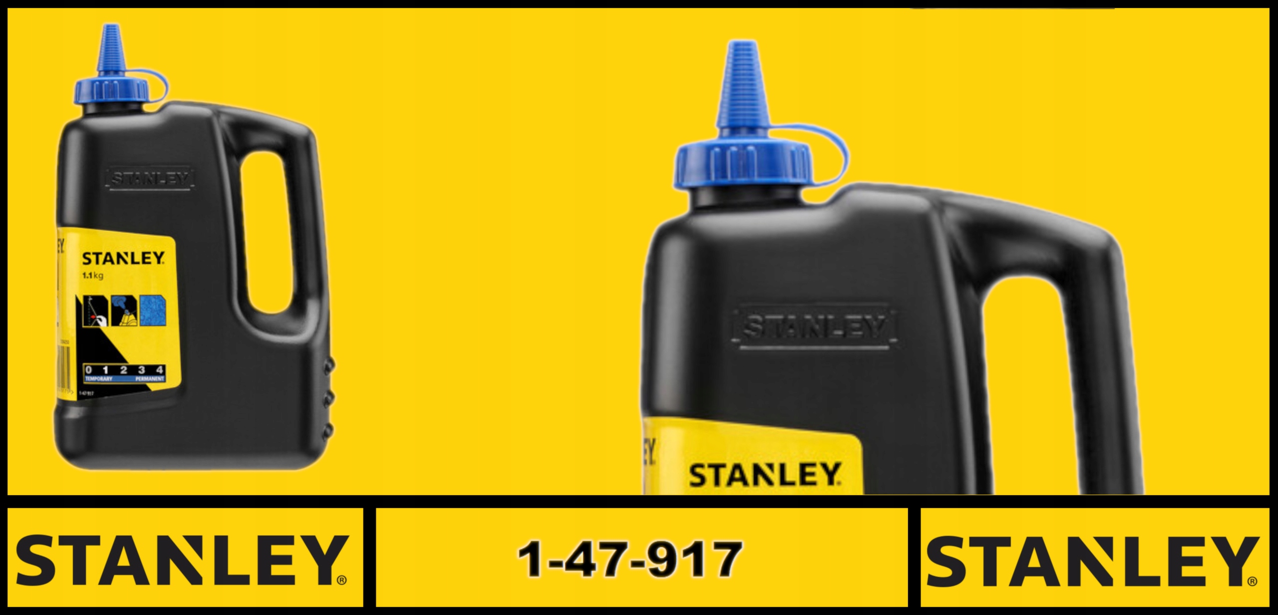 STANLEY KREDA TRASERSKA NIEBIESKA 1000g 1-47-917 Kod producenta 1-47-917