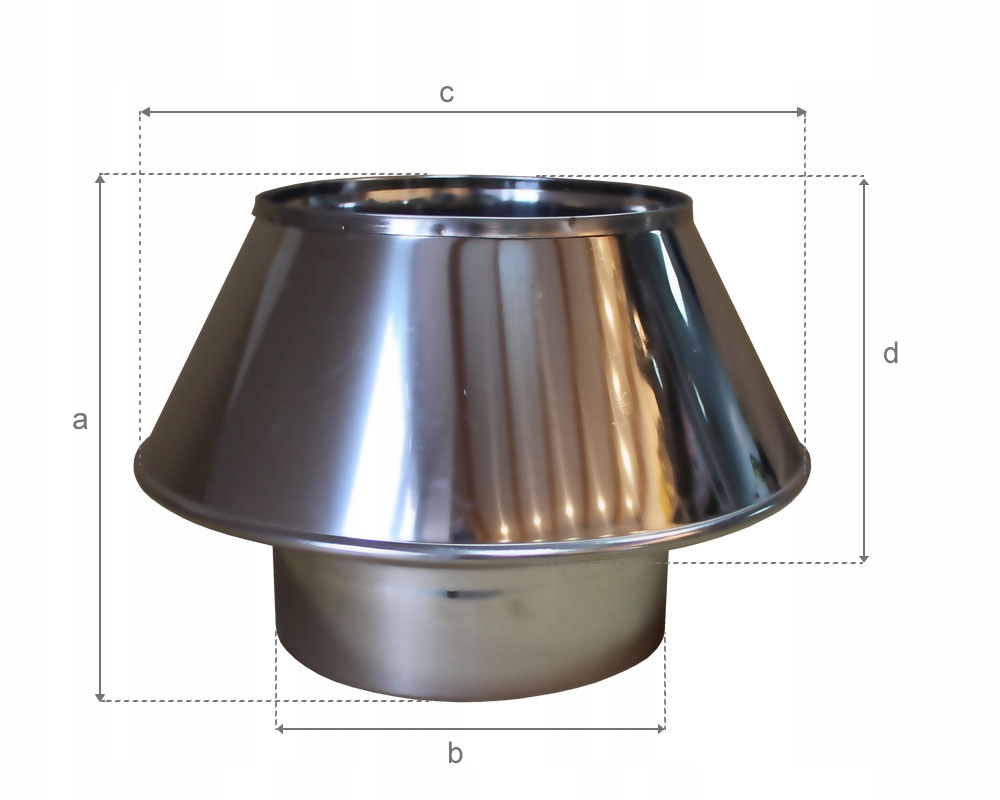 KOMIN PODSTAWA KWASOODPORNA + NASADA STOŻEK 180 m Marka inna