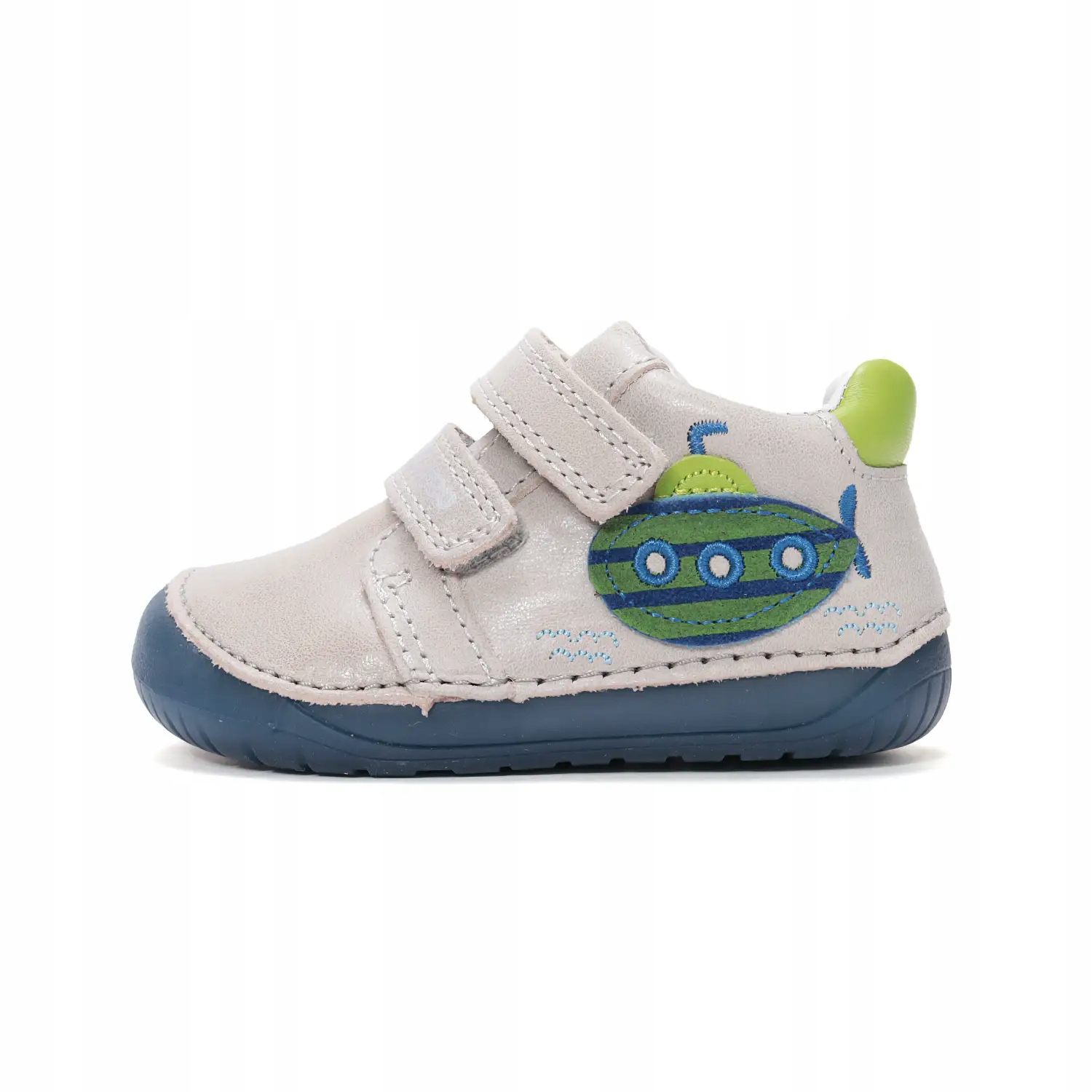 Półbuty skórzane D.D.step Barefoot S070-61420A Dove Grey Rozmiar 25