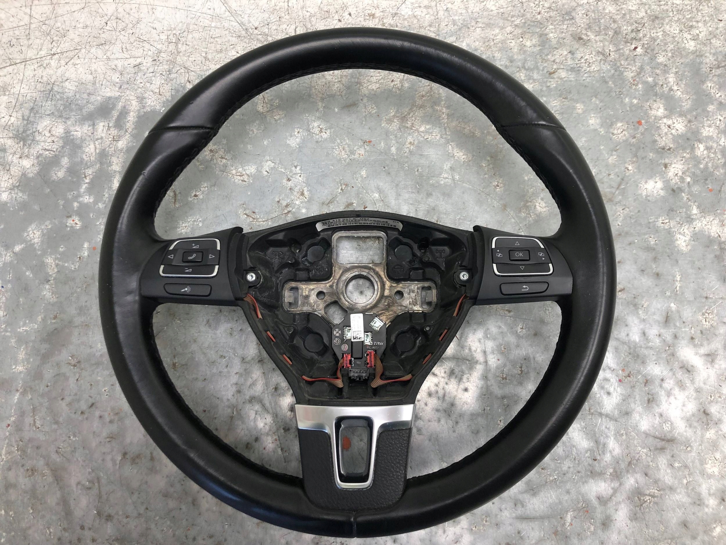 lenkrad Leder MULTIFUNKCJA VW GOLF VI 5C0419091K 5K0959542A