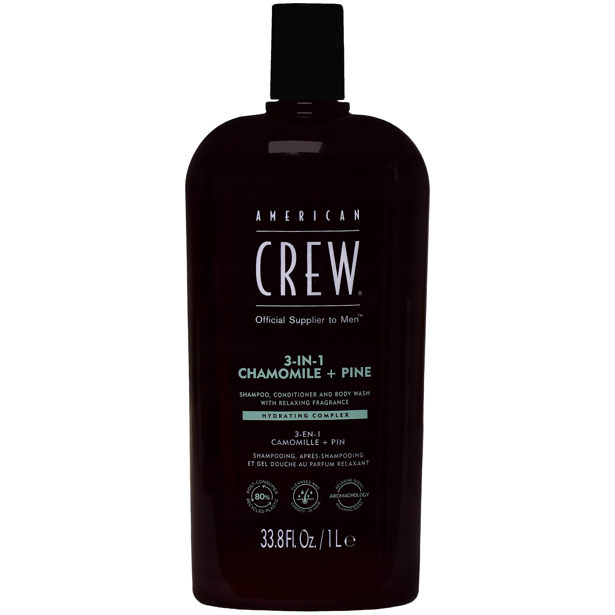 Chamom Pine 3v1 American Crew Kosmetický gel ve velkém formátu 1000 ml