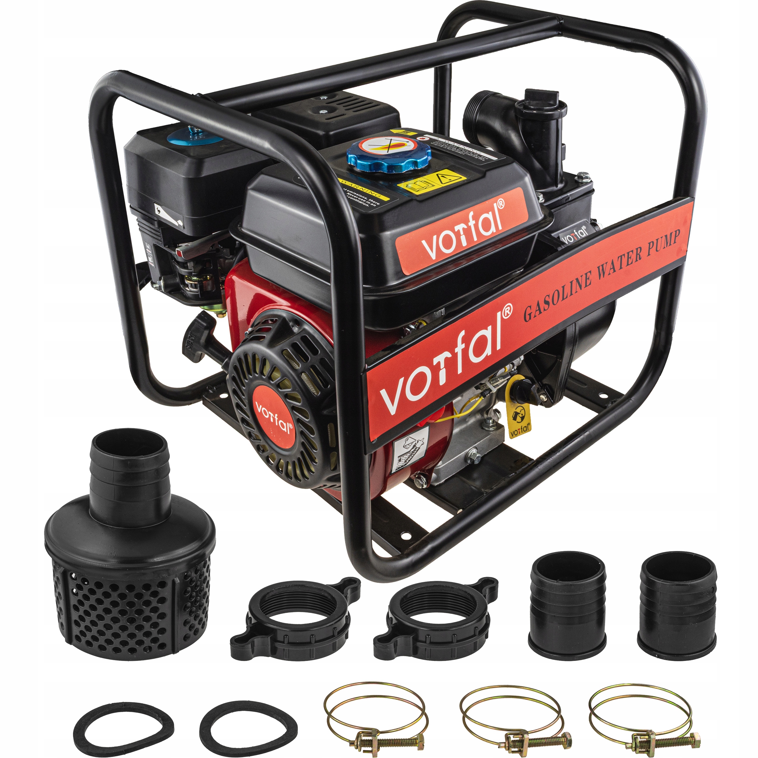 Benzínová vodná pumpa Vorfal 5150 W, 36000 l/h, V09370