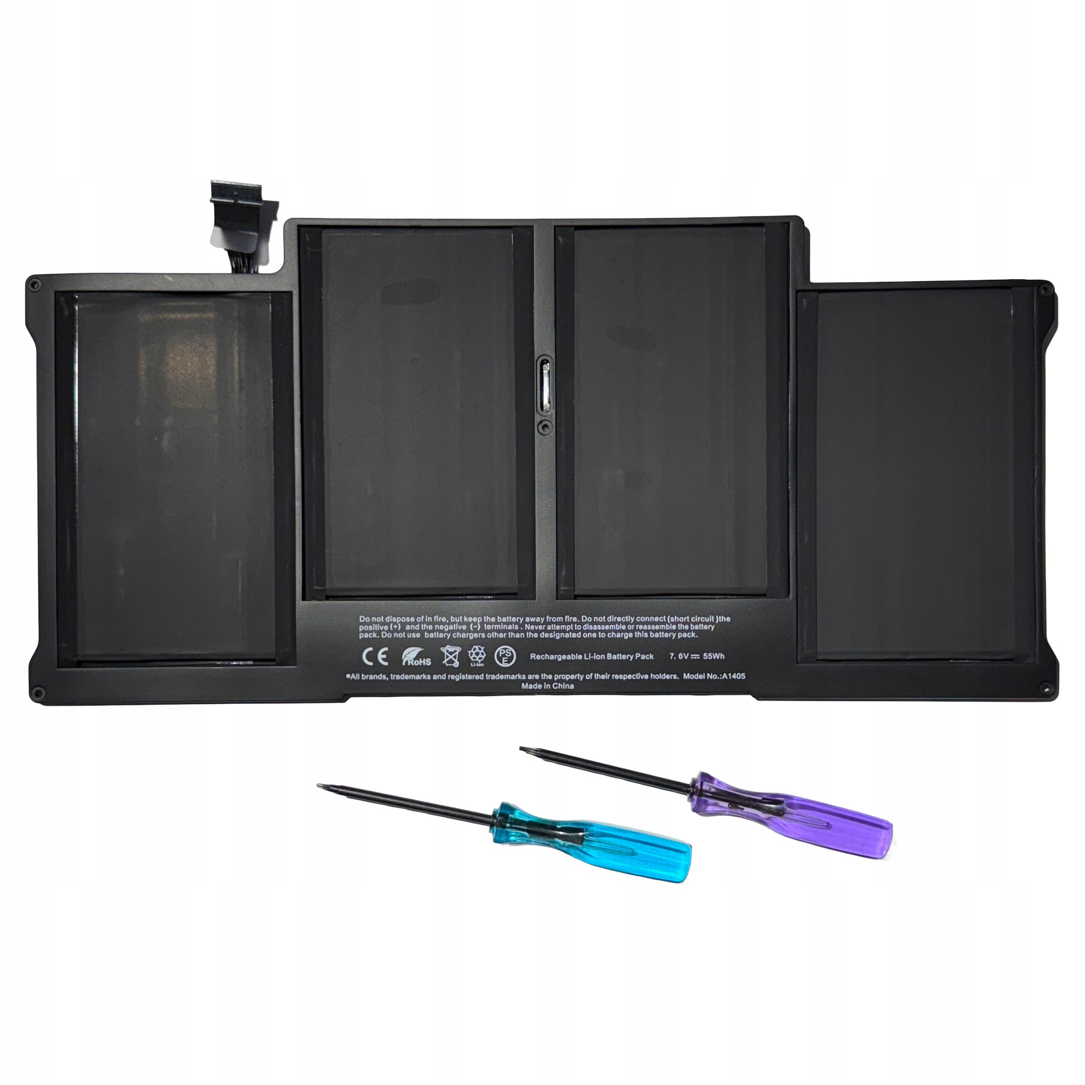 Baterie A1405 A1496 Sada pro MacBook Air 13" A1466 (2012-2017)