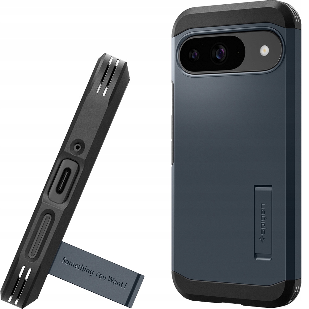 Pouzdro Spigen Armor pro Google Pixel 9 9 Pro, ochranná zadní kryt se stojánkem