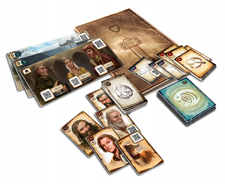 Detektywistyczna Gra karciana dla Dorosłych Kroniki Zbrodni 1400 Ciekawa