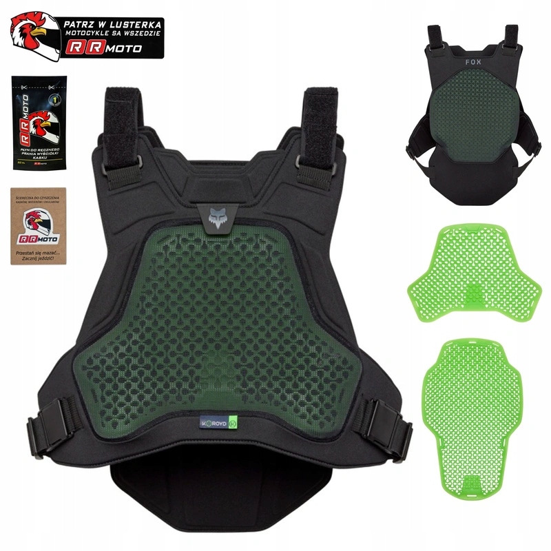 Buzer chránič tela Fox Airframe Black čierny Darčeky