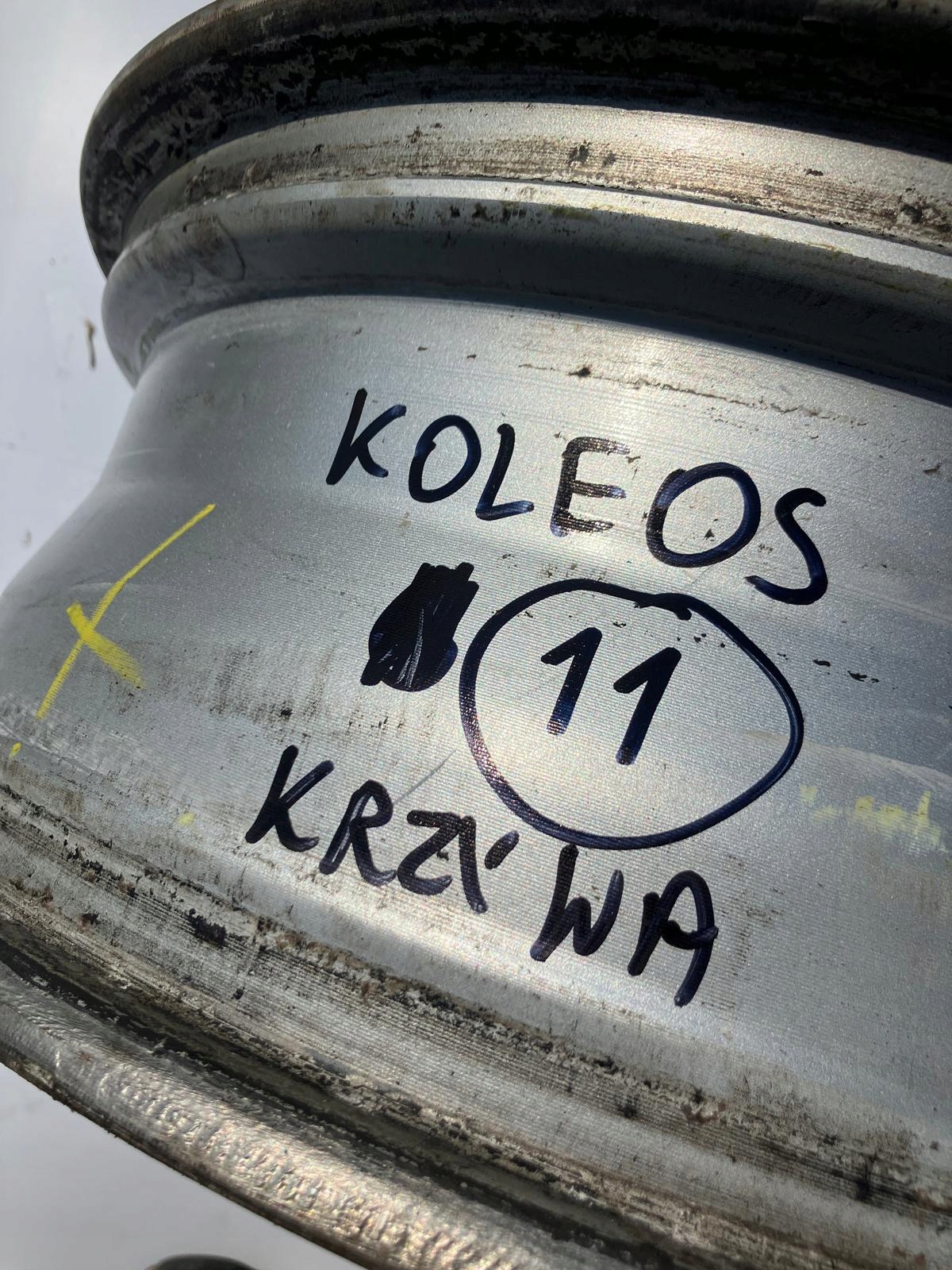 disk 17 CALI RENAULT KOLEOS a #11 40300-JY02C