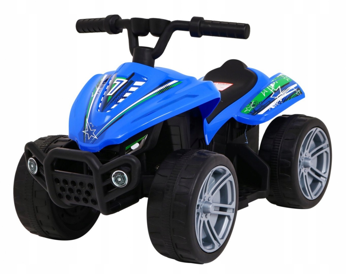 Quad na akumulator dla najmłodszych Niebieski Little Monster Napęd 25W