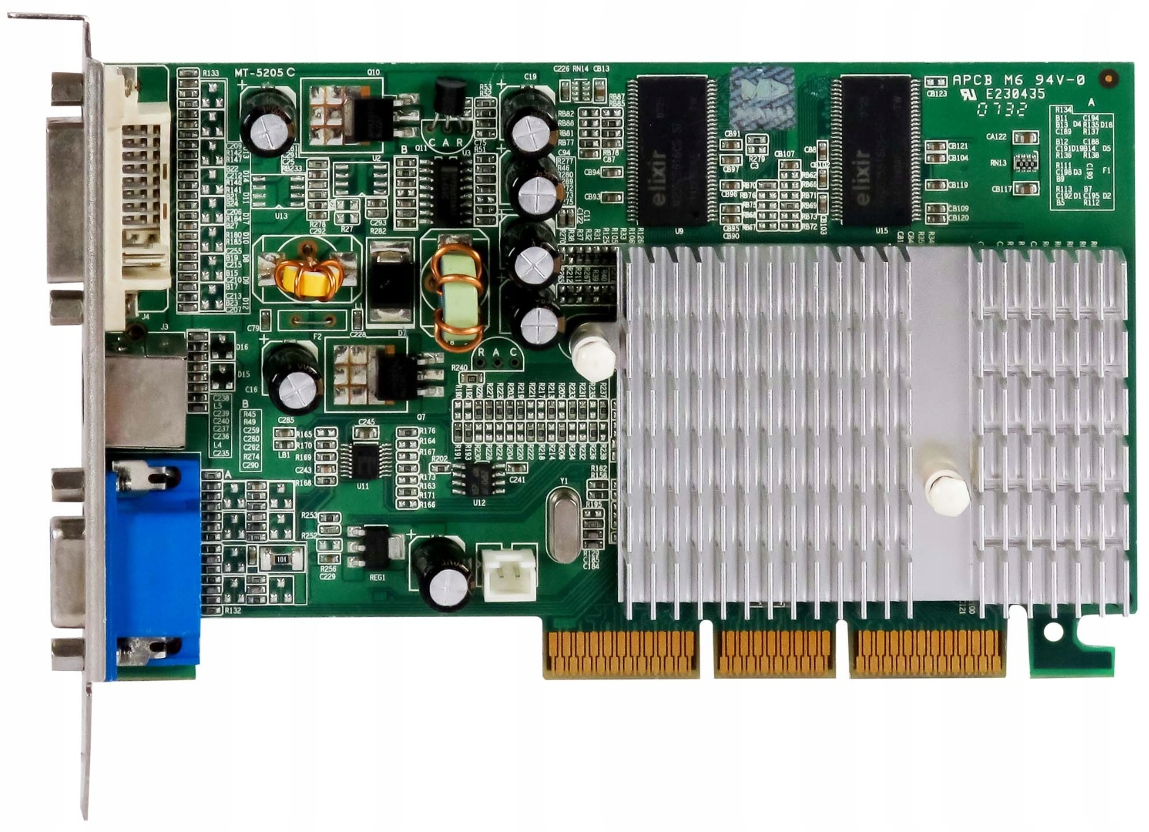 🏷 Manli nvidia geforce fx 5500 256mb agp ddr