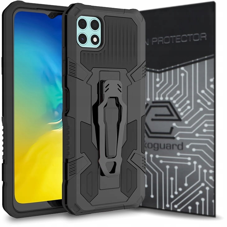 

Case Etui Pancerne+szkło do Samsung Galaxy A22 5G