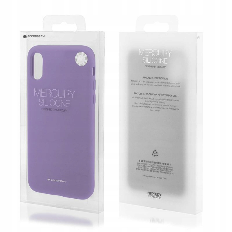 

Etui Mercury Silicone Samsung A31 fioletowy