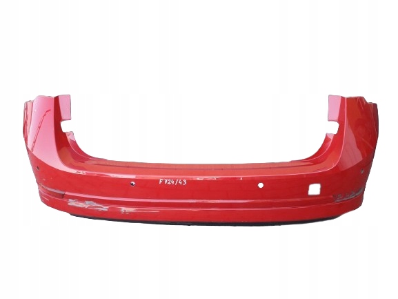 SKODA OCTAVIA 4 IV KOMBI 19- ZDERZAK TYLNY TYŁ 5E7807421 LAK VELVET RED