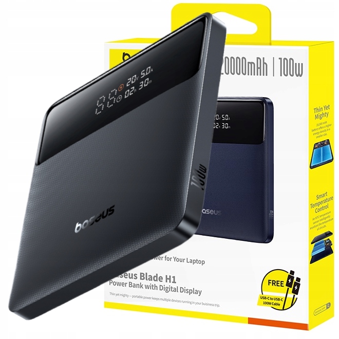 Výkonný Power Bank Baseus 20000MAH Qc 4.0 Usb-c Pd 100W Baseus Rýchly