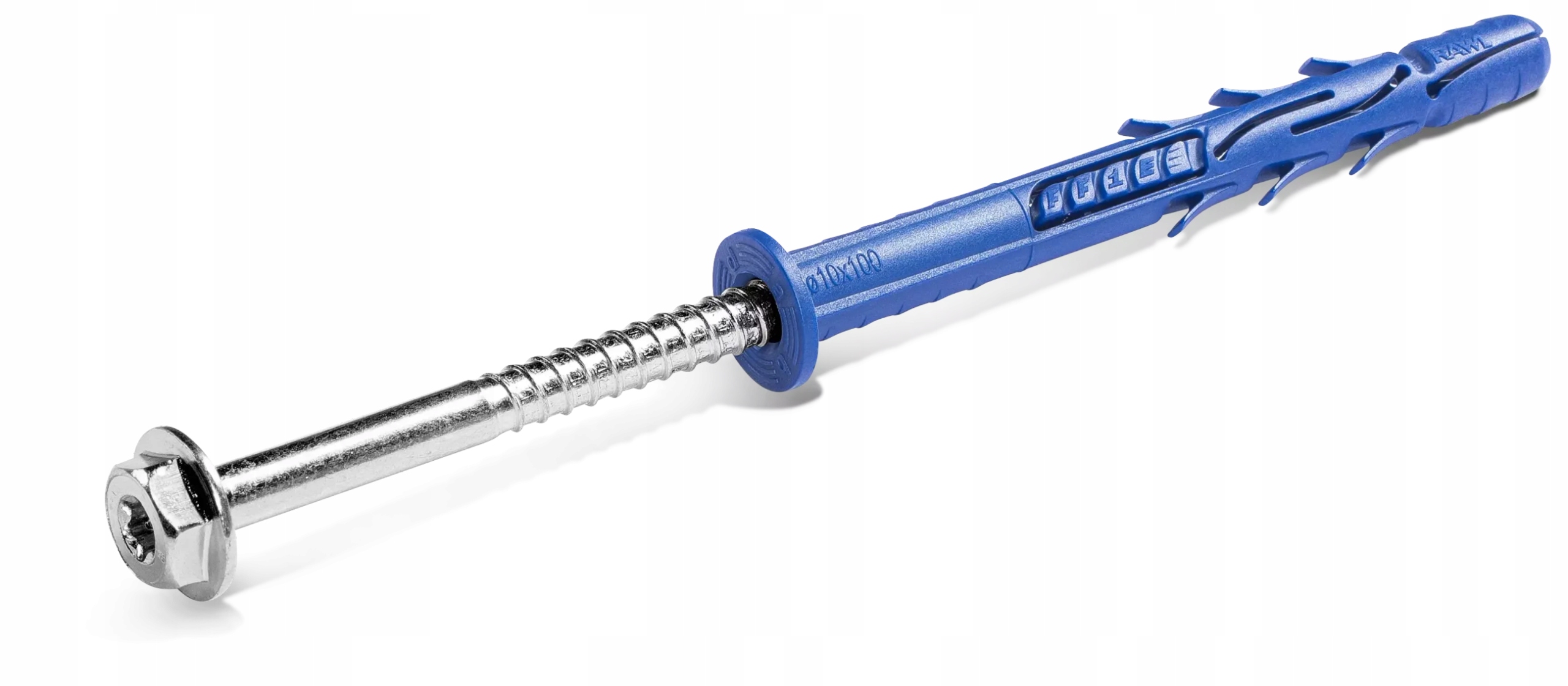 Kołek ramowy 14x120mm z wkrętem hex 10,8x131mm stal R-FF1 Rawlplug 20szt.