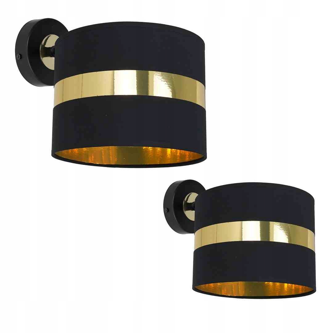 Nástenné svietidlo Palmira Black Gold 1xE27 60W Milagro nástenná lampa 1xE27 60W