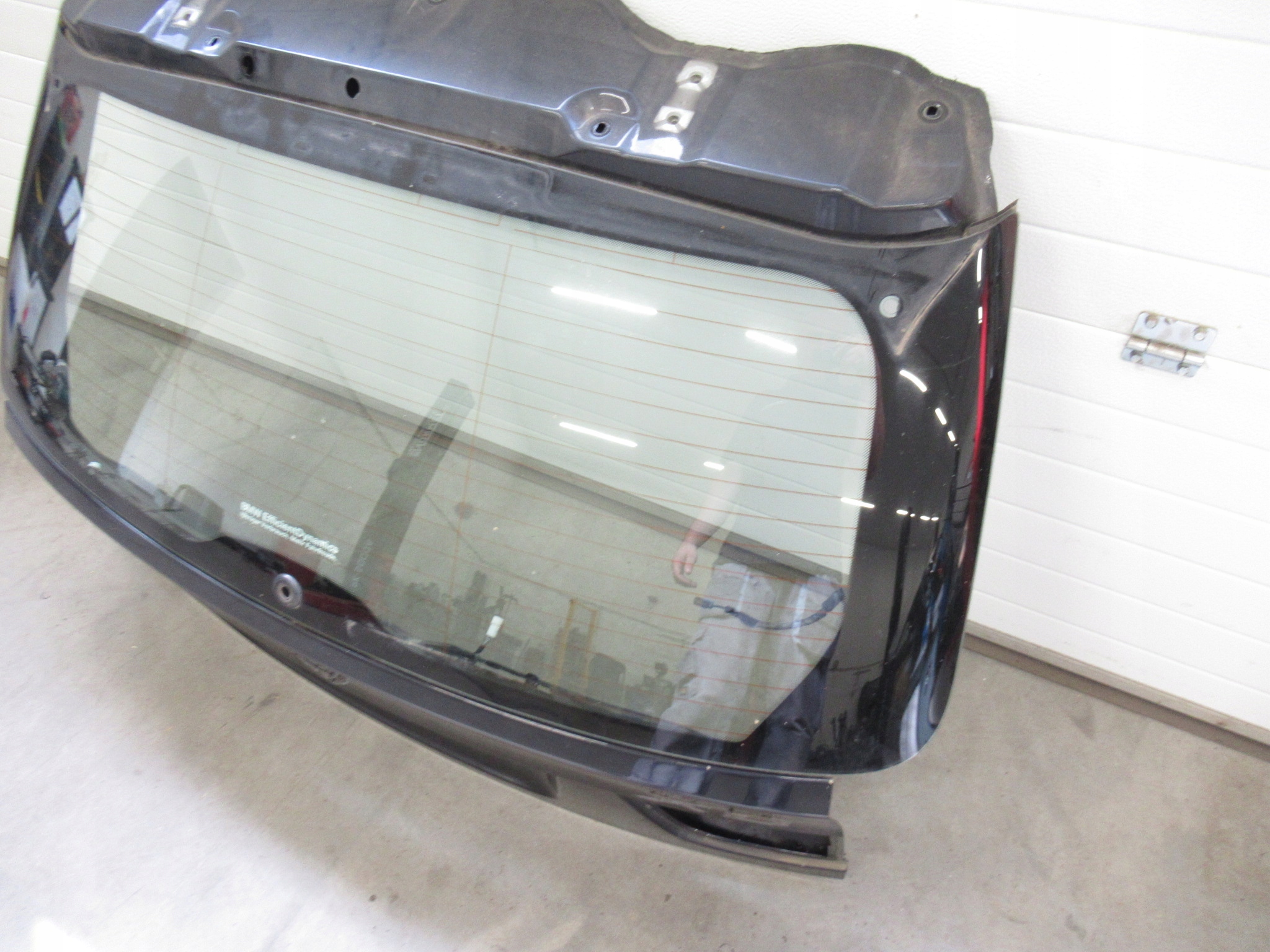 boot door rear window BMW e70 X5 475 Blacksapphire