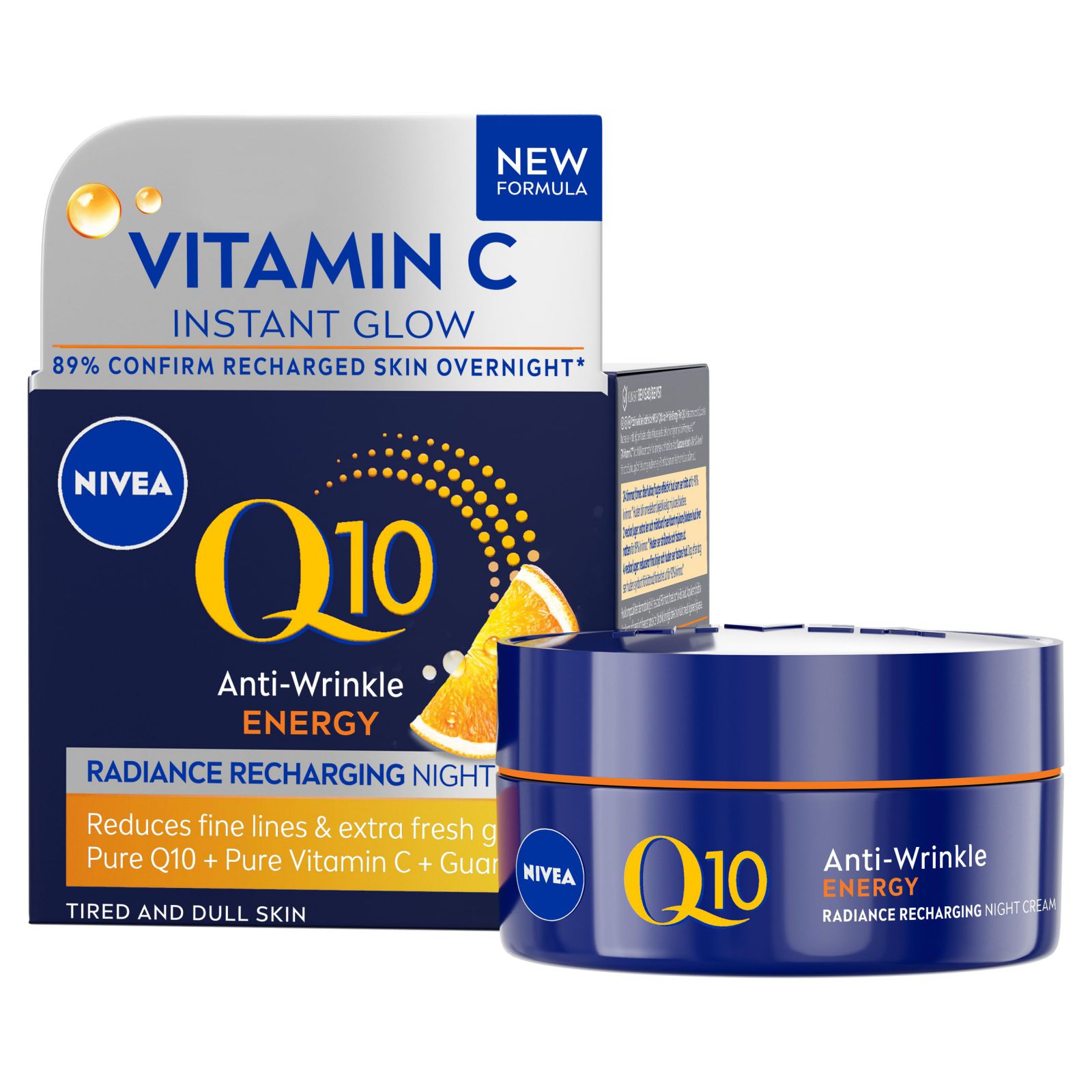 Nivea Energizující Noční Krém Proti Vráskám Q10 Energy (krém) 50 ML Pro