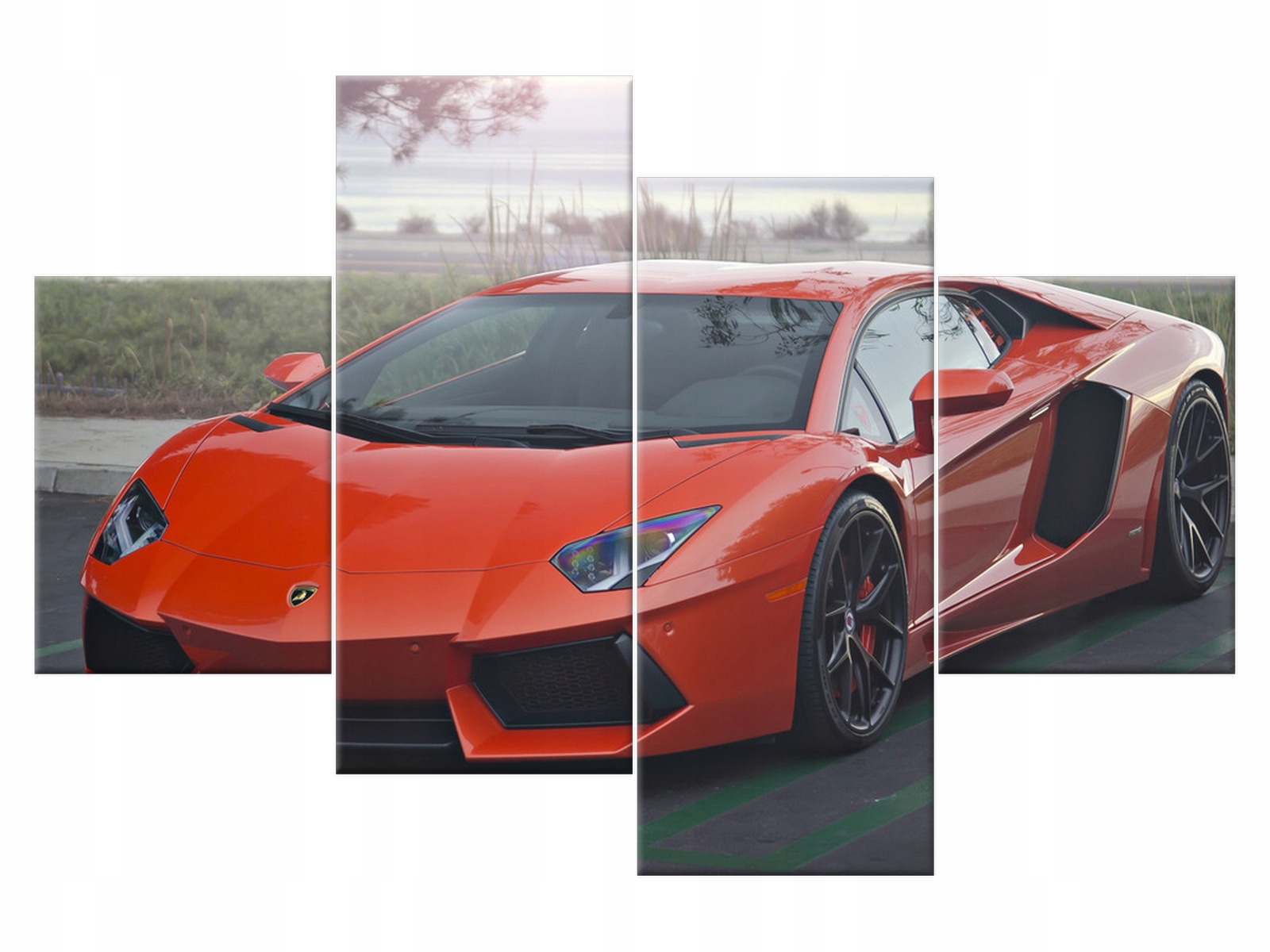 

Obraz Pomarańczowe Lambo - Axion23 120x80 Pejzaż