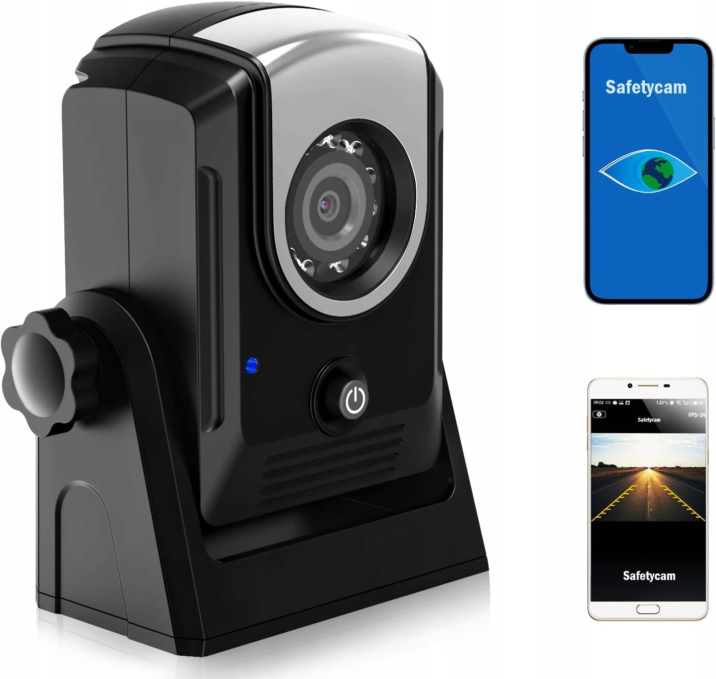 BEZPRZEWODOWA KAMERA COFANIA MAGNETYCZNY+NOKTOWIZOR LINIE PARKOWANIA IP68