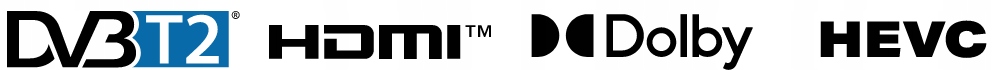 Tuner DVB-T2 HEVC dekoder Signal TRYB HOTELOWY Rodzaj tunera DVB-T2