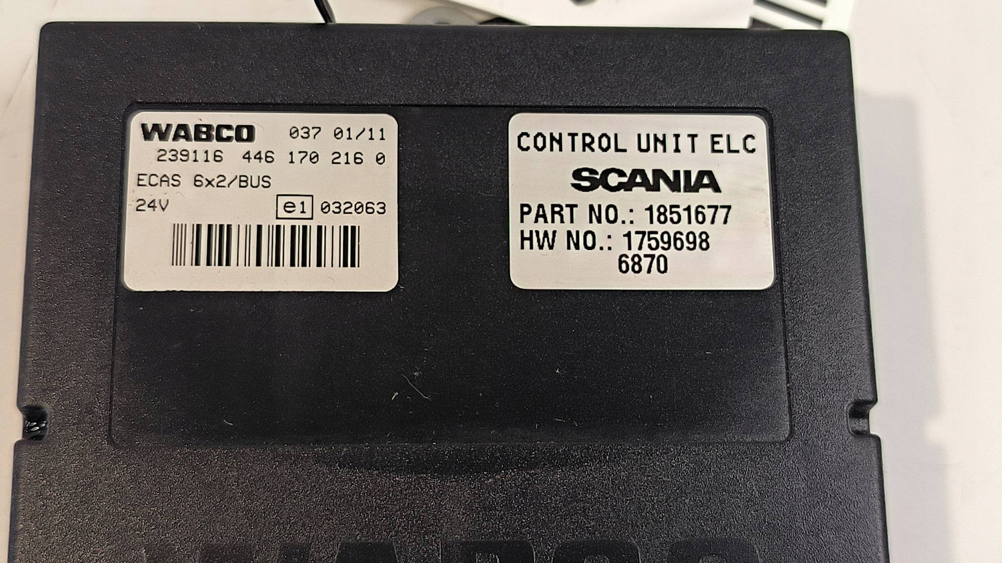 modulo Centralina airbag 1851677 SCANIA R 420 R420