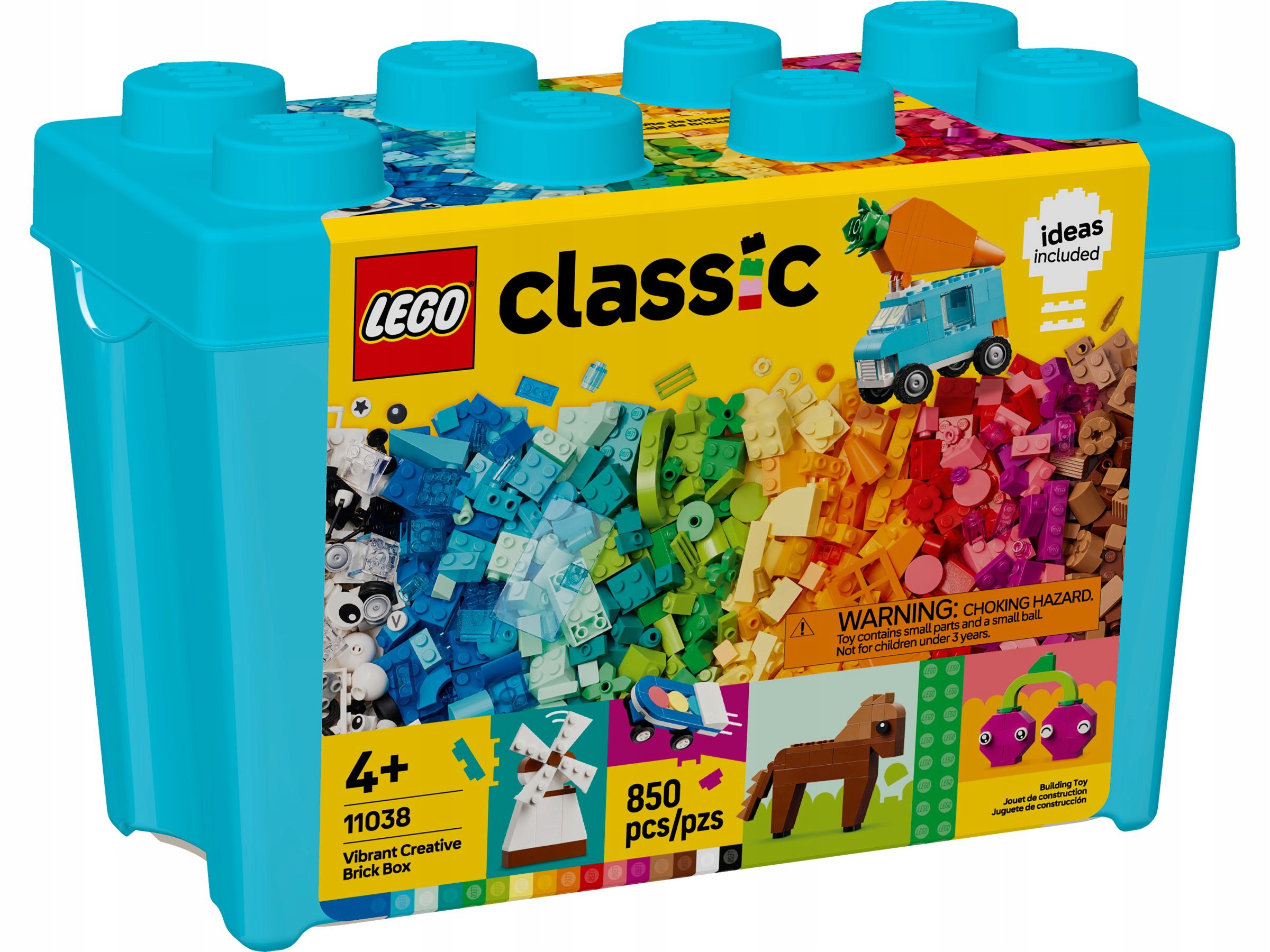 Lego 11038 Classic – Kreativní Krabička S Barevnými Kostkami