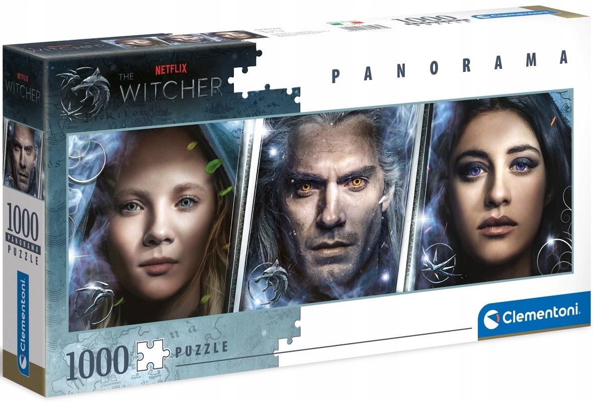 PUZZLE 1000 el. THE WITCHER WIEDŹMIN PANORAMA