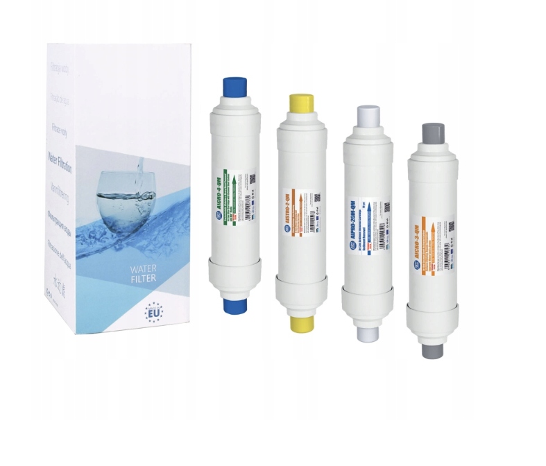 Zestaw Wkładów Wstępnych Do Filtra Wody Czysta Kropla Excito-b Komplet 4SZT