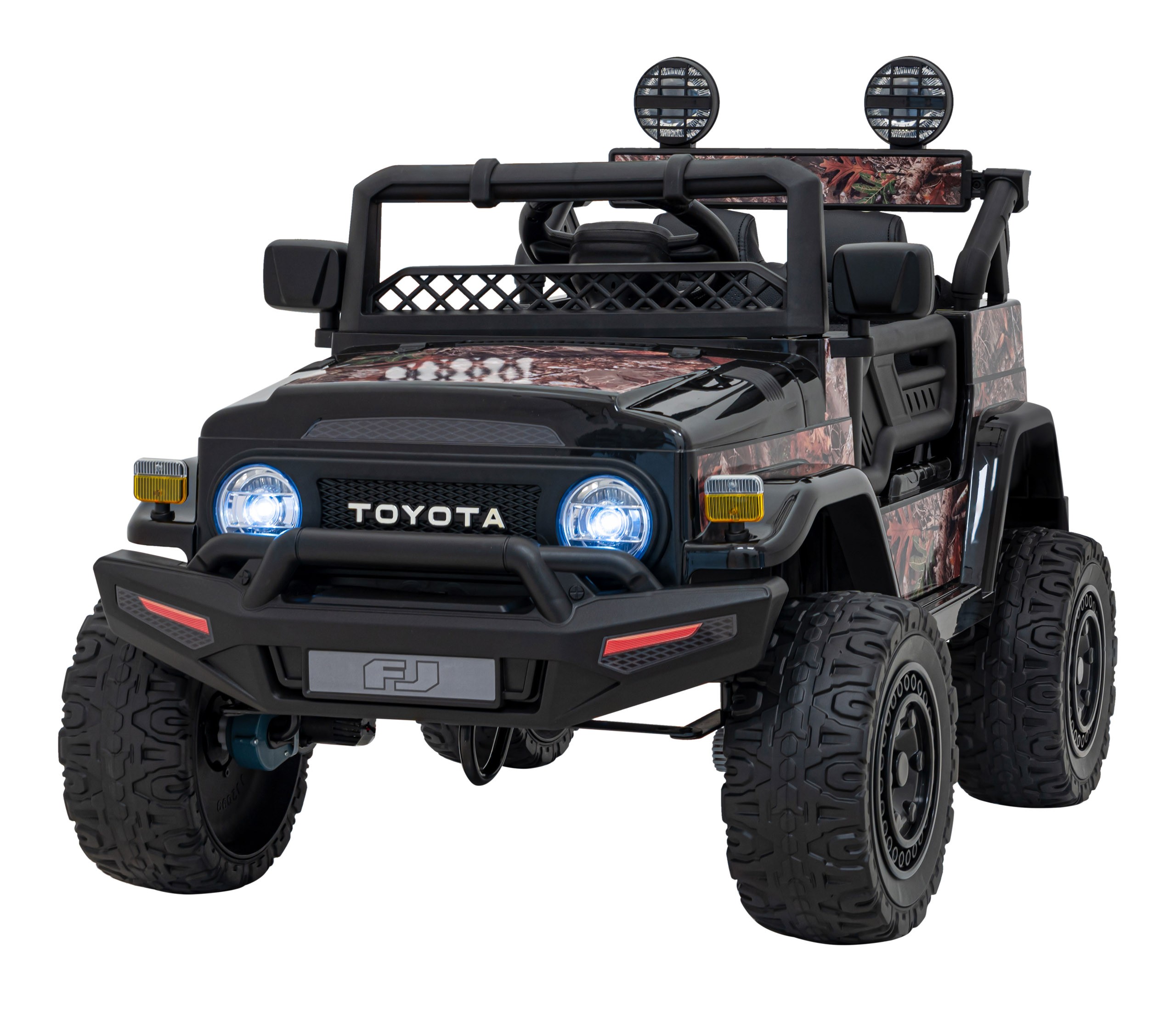 Pojazd Auto Na Akumulator Toyota Fj Cruiser Dla Dzieci 4x4 Pilot Pianka Led