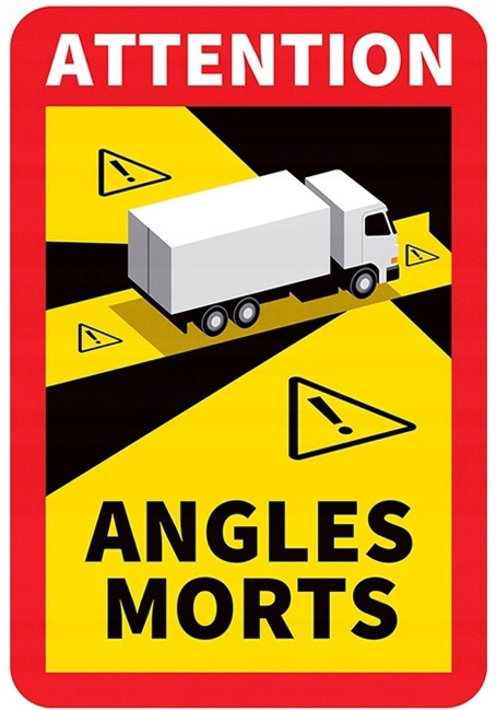 

Magnes Naklejka Magnetyczna Angles Morts Tir 5szt.