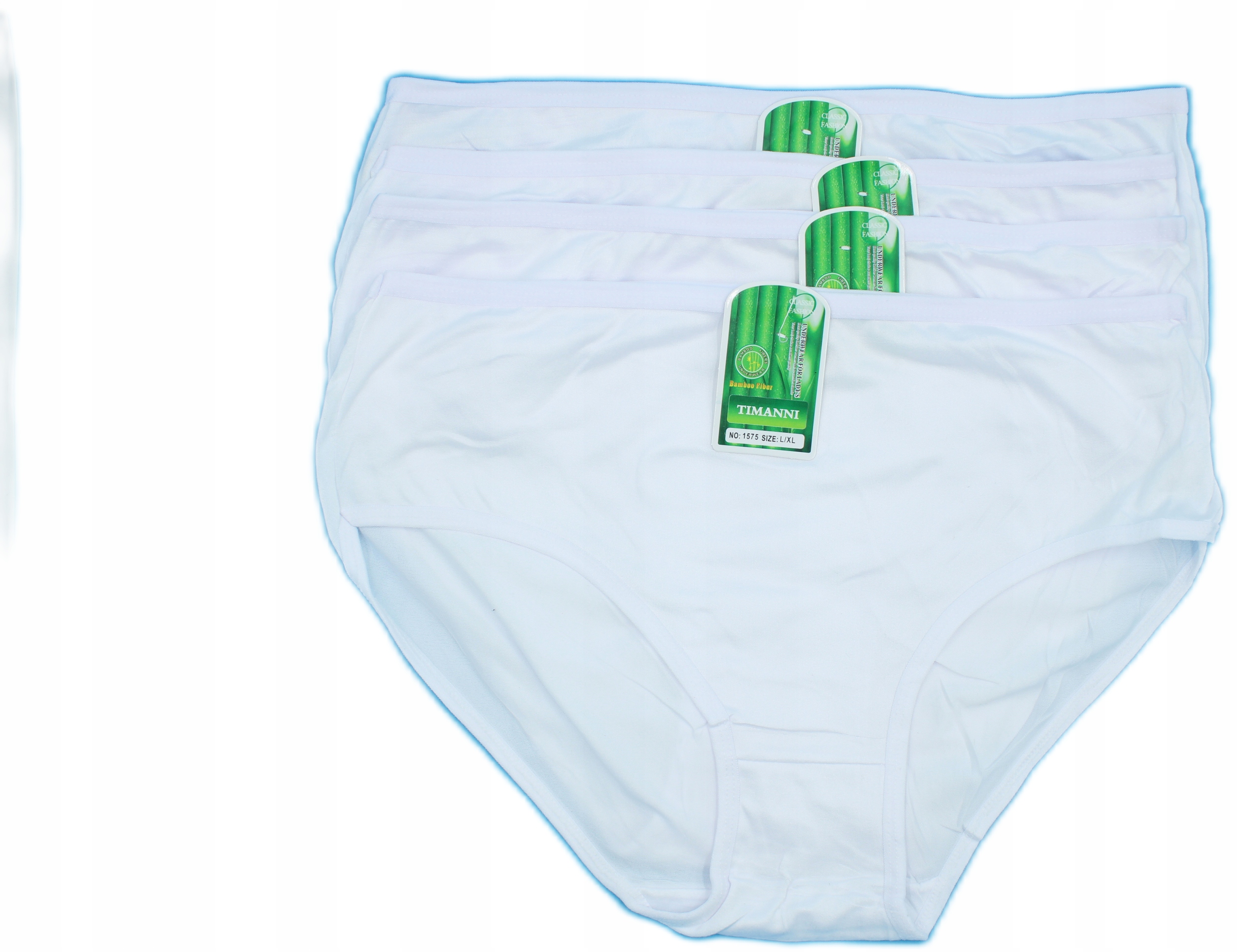 

4X Majtki figi bambusowe damskie L/XL