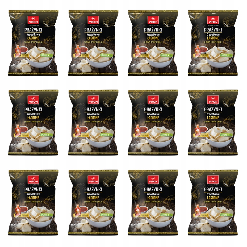 Krekry Krevetové Jemné 100G Vifon X12