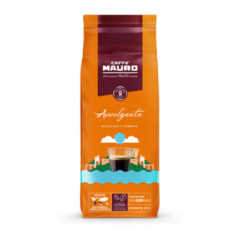 Levně Caffe Mauro Káva zrnková Avvolgente 1 kg