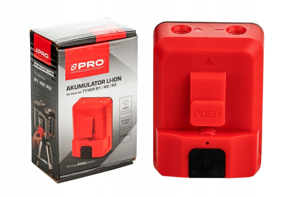 Pro Akumulator Li-ion 7,4V 4,0Ah Do Laserów Tyxer R1-R2-R3 3-01-06-38-137