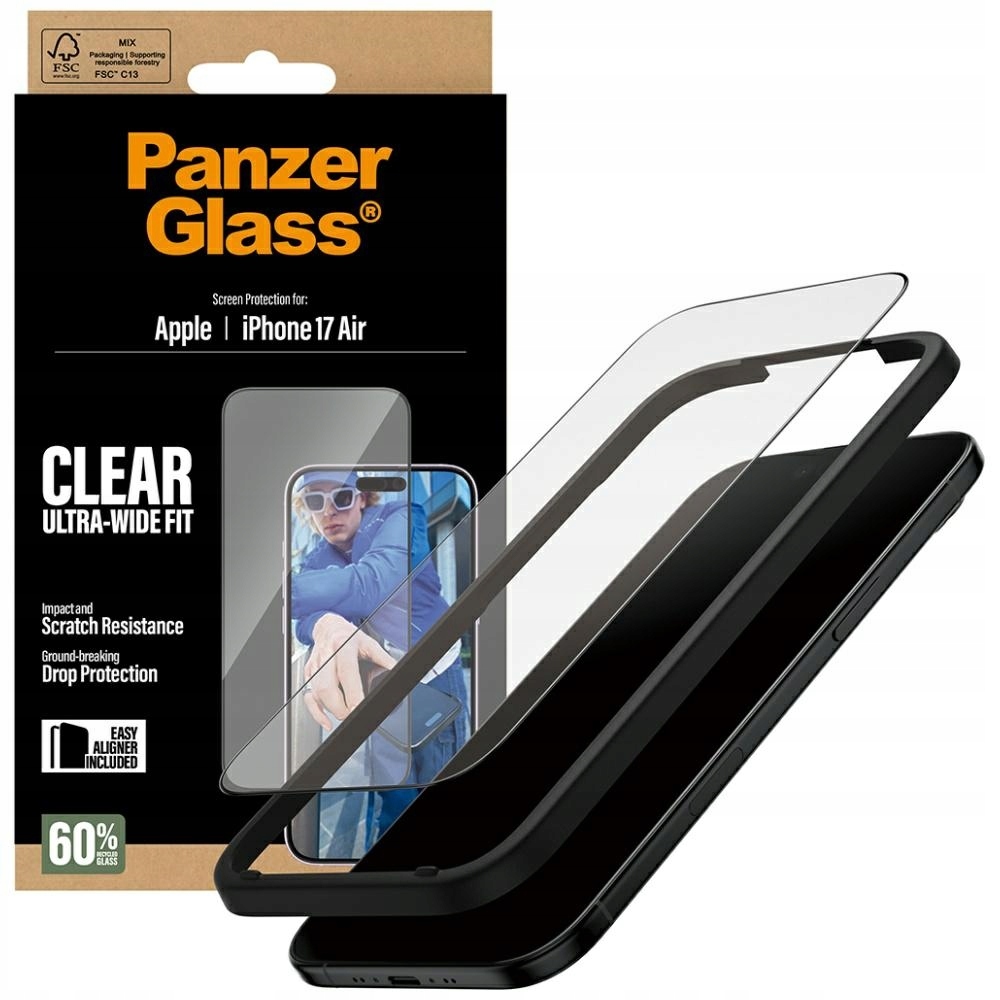 PanzerGlass EasyAligner tvrzené sklo Aplikátor pro iPhone 17 Air