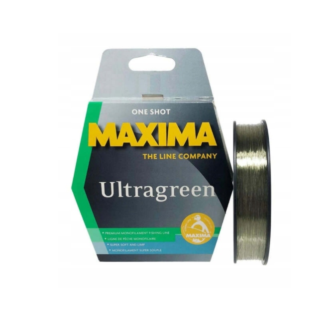 Maxima żyłka ultragreen 0,14mm 1,2kg 250m - AOSUG 0.14MM - 13674721759 