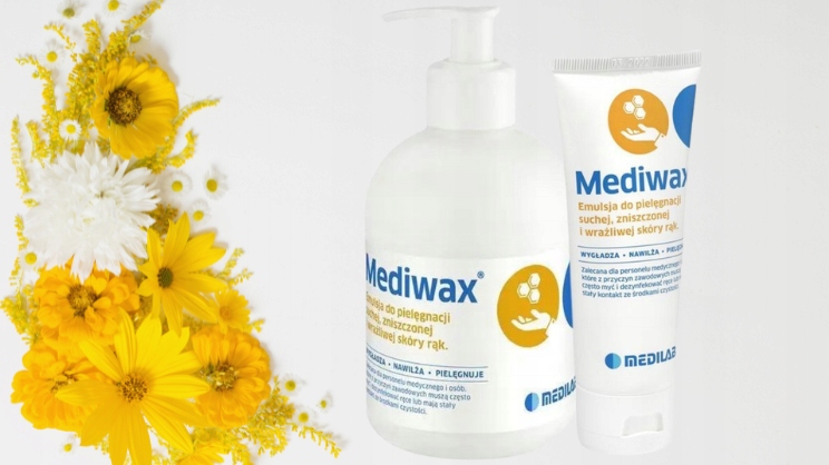 Krem do rąk MEDIWAX EMULSJA DO PIELĘGNACJI 330 ml Opakowanie butelka z pompką