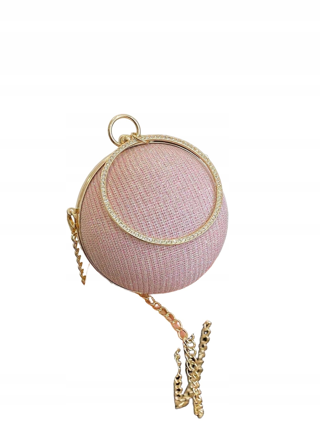 UNIWERSALNY TOREBKA BROKATOWA OKRĄGŁA val