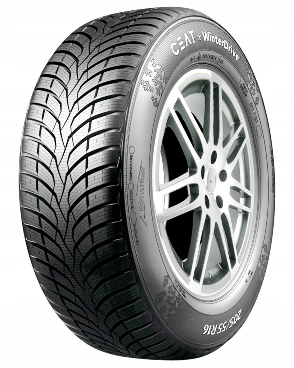 1x Opona Zimowa 195/65R15 Ceat Winter Drive 91H Nowa 2025