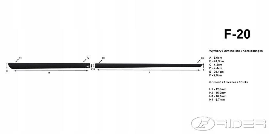 Boční Ochranné Lišty Dveří Škoda Octavia IV 4