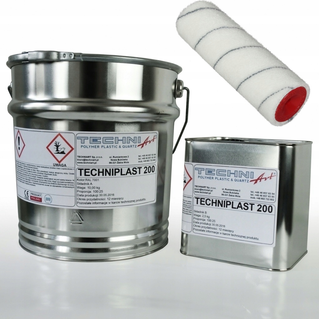 

Techniplast 200 żywica epoksydowa 6,25KG Gratis!