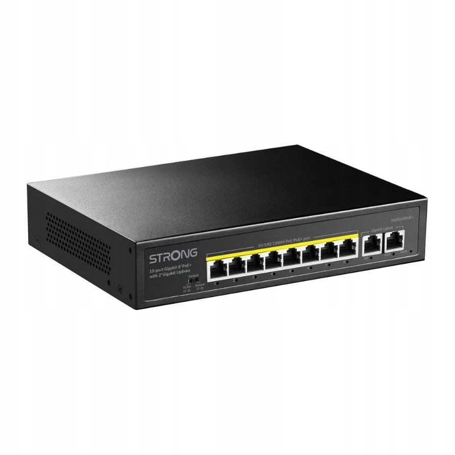 Strong SW8010POE+ gigabitový switch