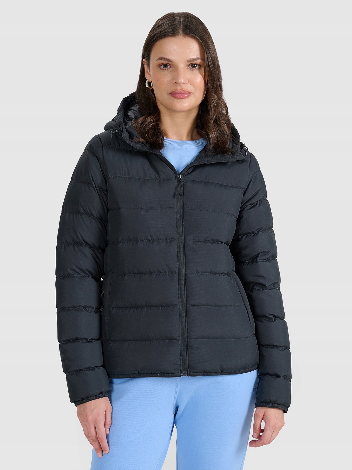 4F Dámská přechodová bunda Černá S