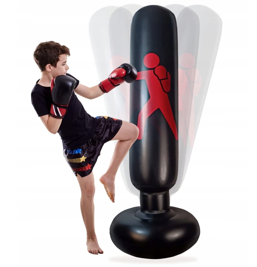 DMUCHANY WOREK BOKSERSKI TRENINGOWY STOJĄCY 160cm Model WB0