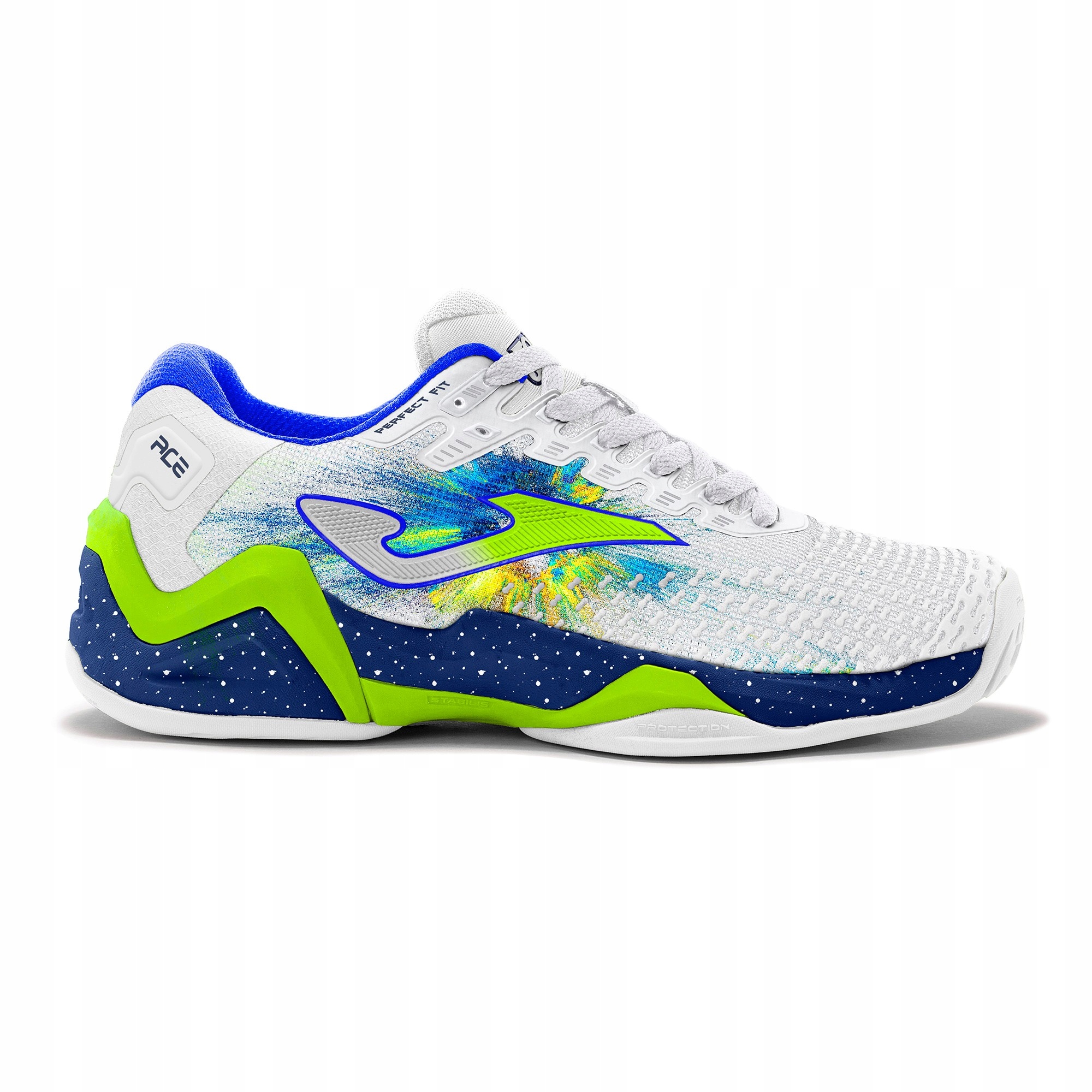 Buty tenisowe męskie Joma Ace Men clay white blue
