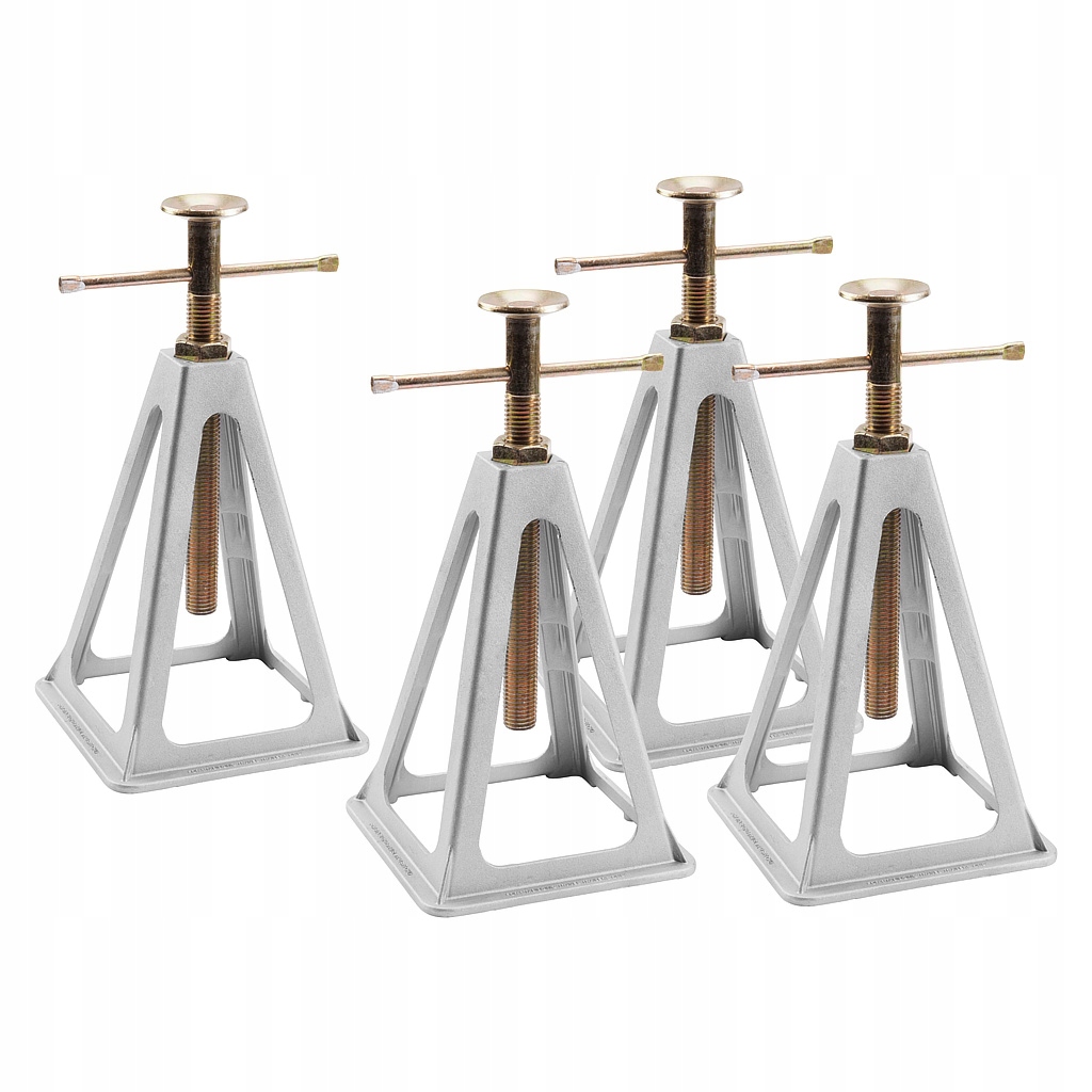 Dielenský stojan 4 ks 2,7 t 675 kg/ks Regulácia výšky 28,5 – 42 cm