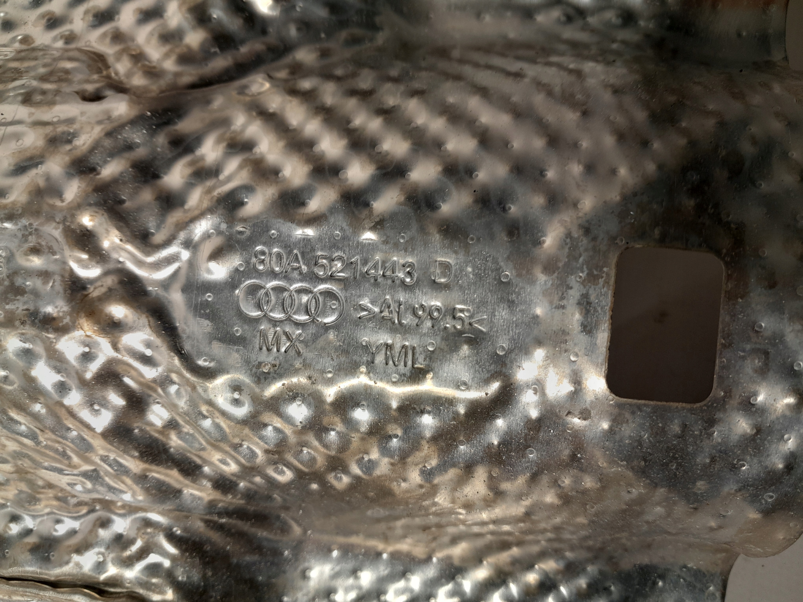 AUDI Q5 II 80A Blende Abdeckung TERMICZNA 80A521443D